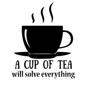 A CUP OF TEA MISURE CM 53 x 53
